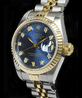 Rolex Datejust Lady 26 Blu Jubilee 69173 Klein Blue Diamanti